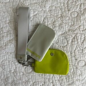 Lululemon Dual Pouch Wristlet